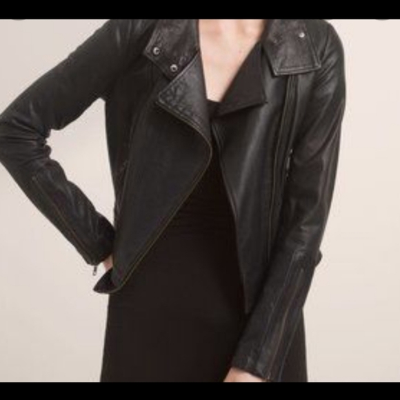 Mackage lambskin leather jacket - Picture 2 of 7